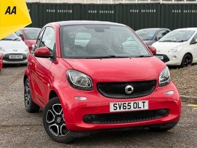 Used Smart ForTwo Coupé Premium 90 HP (66 kW) 2015 Red Coupe