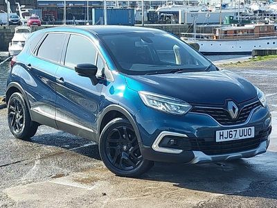 Used Renault Captur Dynamique 120 HP (88 kW) 2017 Blue SUV