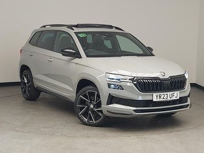 Used Skoda Karoq SportLine 150 HP (110 kW) 2023 Grey SUV