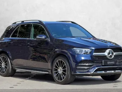 Używany Mercedes GLE400 AMG line 2022 Niebieski Kombi