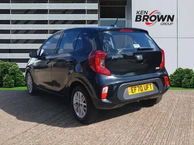 Used Kia Picanto 67 HP (49 kW) 2021 Black Hatchback