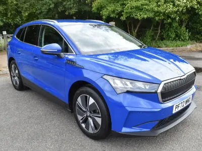 Used Skoda Enyaq iV ecoSuite 150 kW (204 HP) 2023 Blue SUV