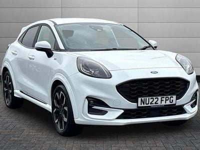 Used Ford Puma ST-Line X 125 HP (91 kW) 2022 Frozen white Hatchback