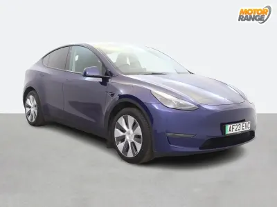 Used Tesla Model Y Long Range AWD 378 kW (514 HP) 2023 Blue SUV