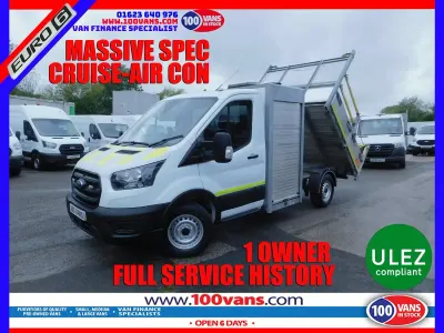 Used Ford Transit Trend 130 HP (95 kW) 2020 White Van