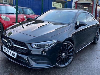 Black Used 2023 Mercedes 220 AMG Line Premium Plus Coupe | £22,500