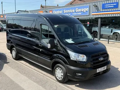 Used Ford Transit Trend 130 HP (95 kW) 2023 Black Van