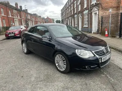 Used VW Eos Sportline 140 HP (102 kW) 2007 Black Cabriolet