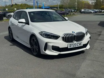 Used BMW 118 M Sport 134 HP (98 kW) 2023 White Hatchback