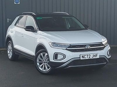 White Used 2023 VW T-Roc Style SUV | £19,498 (Fair price)
