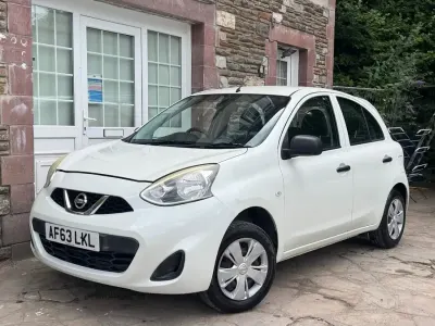 Used Nissan Micra Visia 2013 White Hatchback