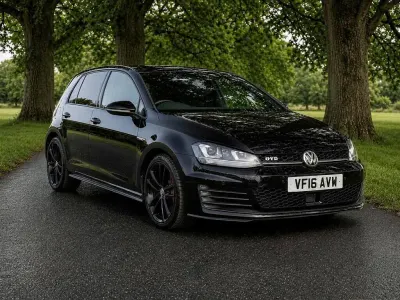 Used VW Golf VII GTD 2016 Black Hatchback