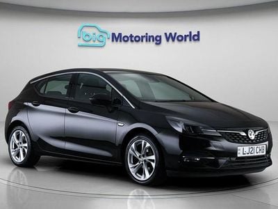 Used Vauxhall Astra SRi 145 HP (106 kW) 2021 Black Hatchback