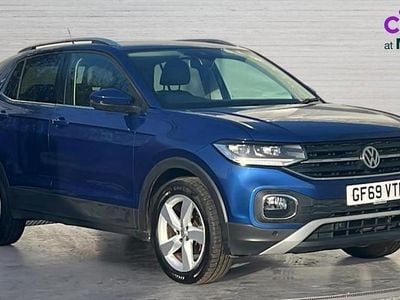 Blue Used 2019 VW T-Cross SEL SUV | £15,836 (Fair price)