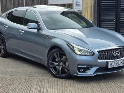 Used Infiniti Q70 Sport Tech 170 HP (125 kW) 2018 Blue Sedan