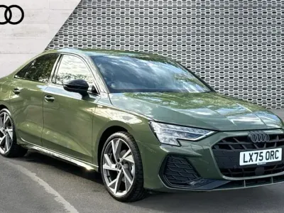 Used Audi A3 Black Edition 150 HP (110 kW) 2025 Green