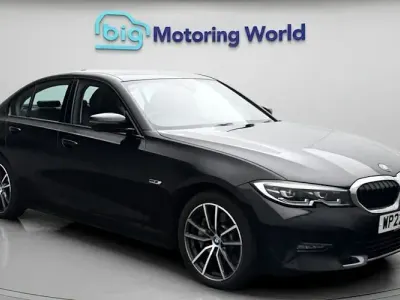 Used BMW 330e Sport Line 292 HP (214 kW) 2022 Black Sedan