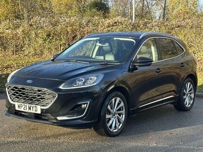 Black Used 2021 Ford Kuga Vignale SUV | £15,600 (Fair price)