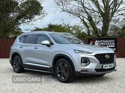Begagnad Hyundai Santa Fe Premium SE 200 HK (147 kW) 2019 Silver SUV