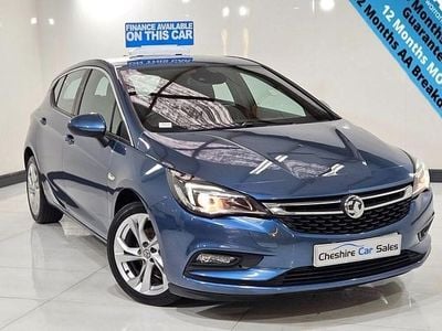 Used Vauxhall Astra SRi 150 HP (110 kW) 2016 Blue Hatchback