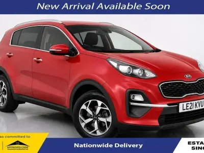 Begagnad Kia Sportage 2021 Röd SUV