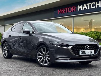 Begagnad Mazda 3 Inclusive 2022 Grå Sedan