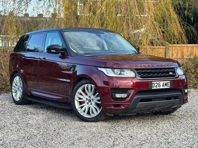 Used Land Rover Range Rover Sport Autobiography Dynamic 2015 Red SUV