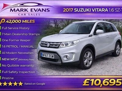 Used Suzuki Vitara SZ-T 120 HP (88 kW) 2017 Silver SUV