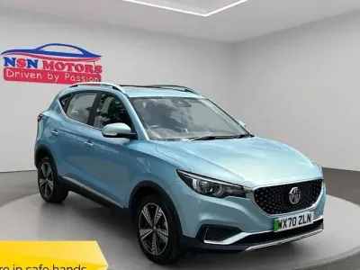 Used MG ZS Exclusive 105 kW (143 HP) 2020 Blue SUV