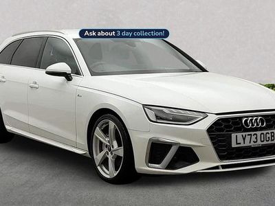 Used Audi A4 S-Line 204 HP (150 kW) 2024 White Estate