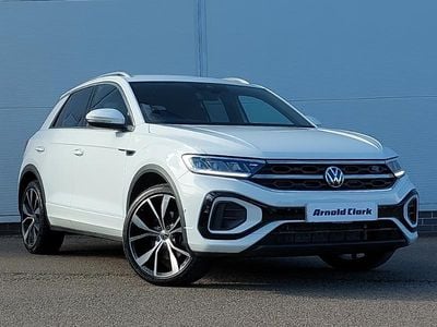 Used VW T-Roc R-line 150 HP (110 kW) 2024 White SUV