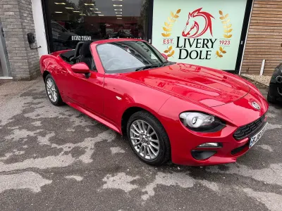 Used Fiat 124 Spider Classica 140 HP (102 kW) 2018 Red Cabriolet