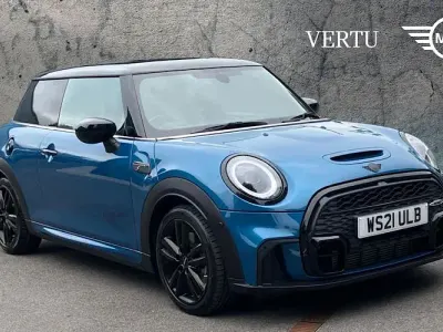 Used Mini Cooper S Comfort 178 HP (130 kW) 2021 Blue Hatchback