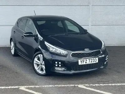 Used Kia Ceed GT-Line 2015 Black Hatchback
