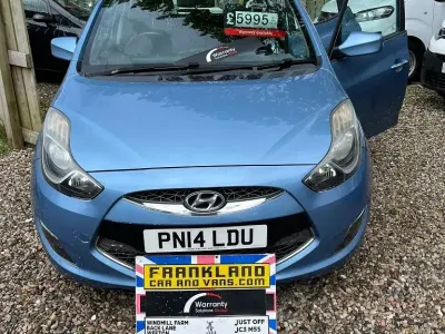 Used Hyundai ix20 Active 123 HP (90 kW) 2014 Blue Hatchback