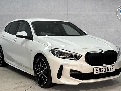 Used BMW 118 M Sport 134 HP (98 kW) 2023 White Hatchback