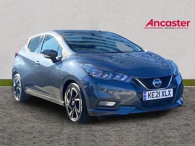 Used Nissan Micra Acenta 91 HP (66 kW) 2021 Grey Hatchback