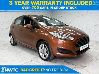 Used Ford Fiesta Zetec 100 HP (73 kW) 2016 Brown Hatchback