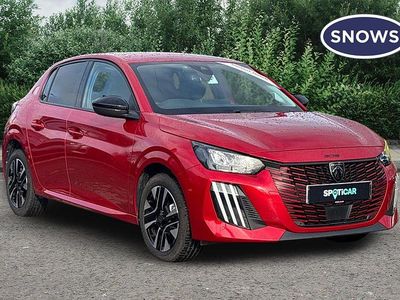 Used Peugeot 208 Allure 101 HP (74 kW) 2025 Elixir red Hatchback