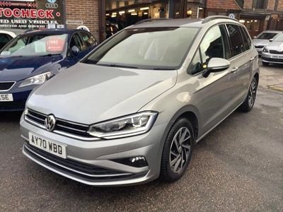 Silver Used 2020 VW Golf Sportsvan Match MPV | £17,995 (Expensive)
