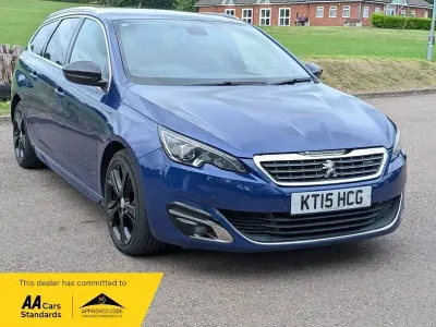 Used Peugeot 308 GT-line 2015 Blue Estate