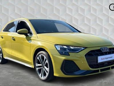 Used Audi A3 Sportback e-tron S-Line 204 HP (150 kW) 2025 Python yellow Hatchback