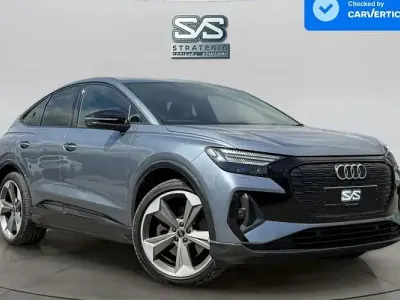 Used Audi Q4 Sportback e-tron Sport 150 kW (204 HP) 2022 Blue SUV