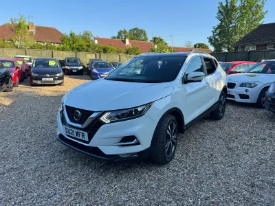 Used Nissan Qashqai N-Connecta 160 HP (117 kW) 2021 White SUV