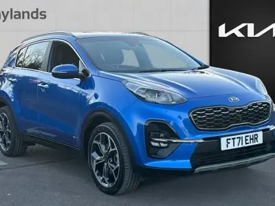 Second-hand Kia Sportage GT-Line 180 CP (132 kW) 2022 Albastru SUV