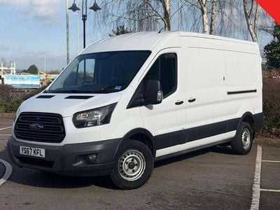 Used Ford Transit 130 HP (95 kW) 2017 White Van