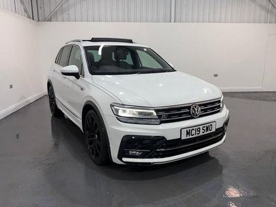 Used VW Tiguan R-line 150 HP (110 kW) 2019 White SUV