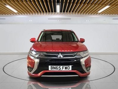 Used Mitsubishi Outlander P-HEV 200 HP (147 kW) 2015 Red SUV