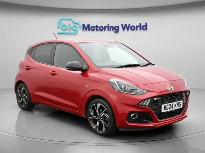 Usado Hyundai i10 N Line 100 HP (73 kW) 2024 Vermelho Citadino