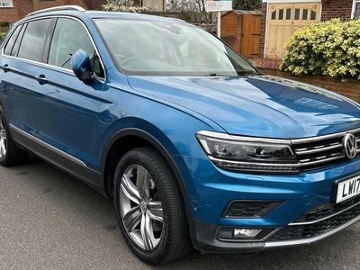 Used VW Tiguan SEL 180 HP (132 kW) 2017 Blue SUV
